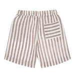 Tocoto Vintage Brown Striped Shorts