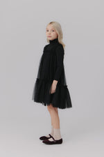 Kipp Tulle Midi Jumper - Black