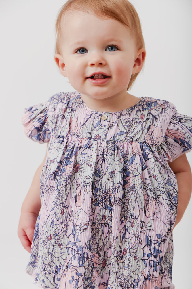 Kipp Crinkle Floral Baby Set