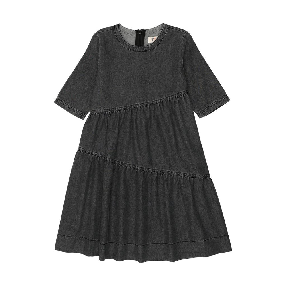 teela denim dress Ella Dress in Classic Indigo Blue 00