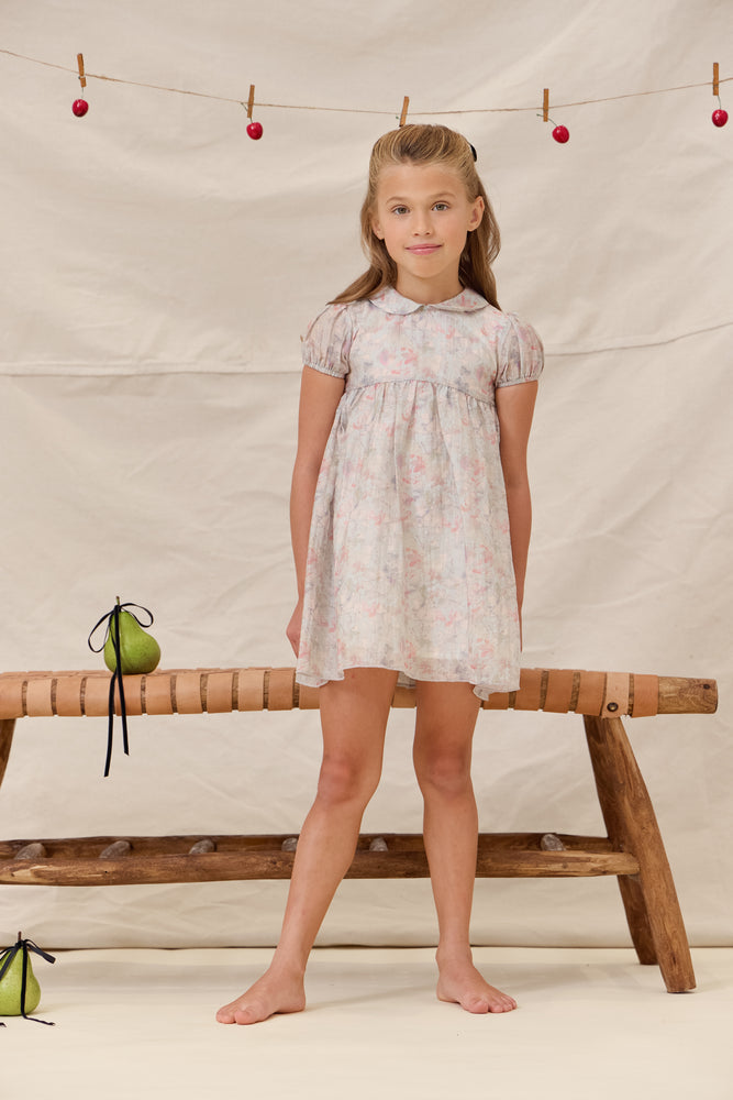 Klai Chiffon Floral Dress