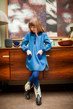 Louis Louise Margareta Denim Heart Dress