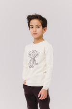 Kipp Everette Knit Sweater - White