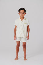 Kipp Leo Pull On Shorts - Vanilla