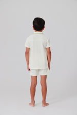 Kipp Leo Pull On Shorts - Vanilla
