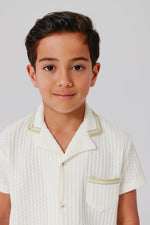 Kipp Leo Knit Top - Vanilla