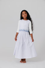 Kipp Amelia Cropped Top - Light Blue