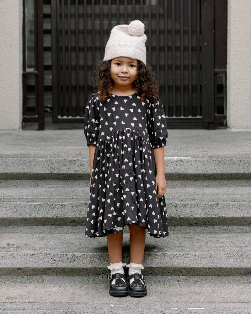 Rylee + Cru Rose Dress - Hearts