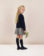 Analogie Daisy Floral Dress - Dusty Blue