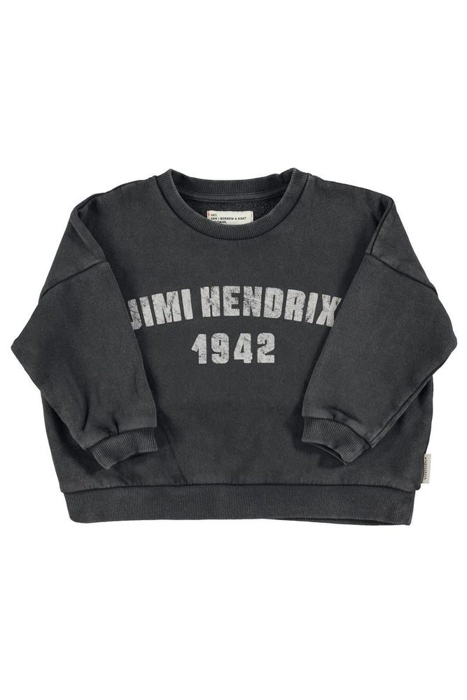 Piupiuchick Jimi Hendrix Sweatshirt - Faded Black