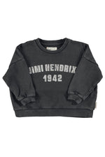 Piupiuchick Jimi Hendrix Sweatshirt - Faded Black