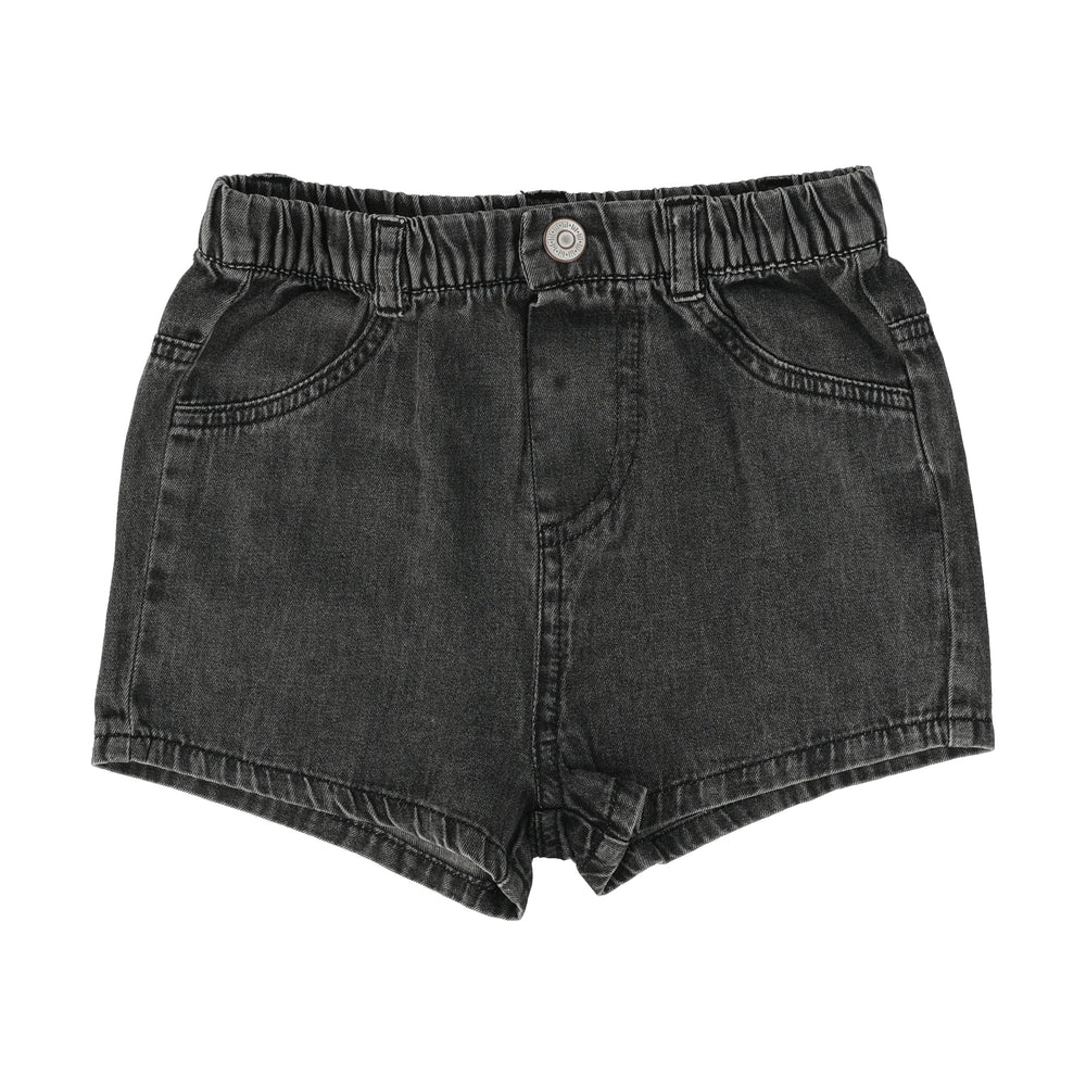 Analogie Black Wash Shorts