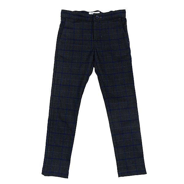 Motu Vance Plaid Pants - True Blue