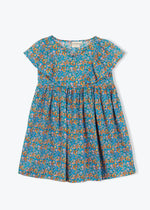 Arsene et les Pipelettes Floral Dress - Blue