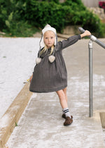 Lil Legs Denim Tencel Dress - Grey Wash