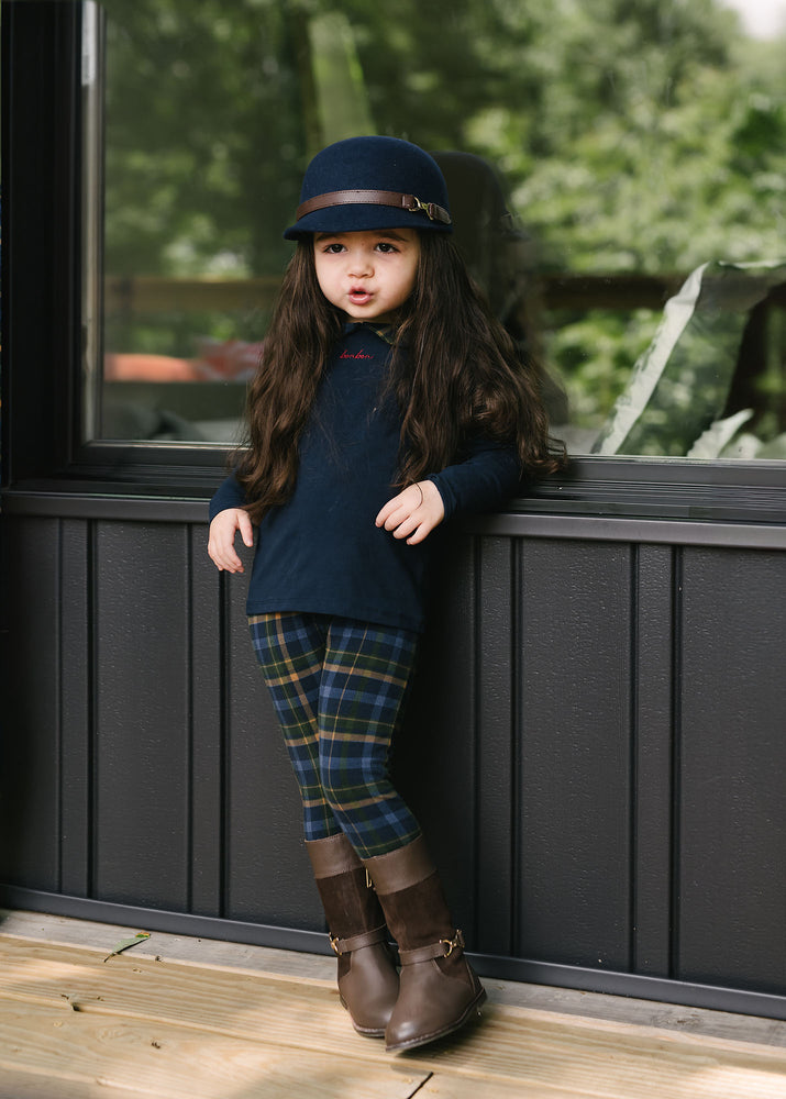 Analogie Plaid Girls Set