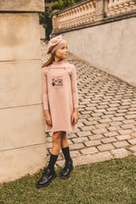 Little Parni Multi Patch Jumper - Pink