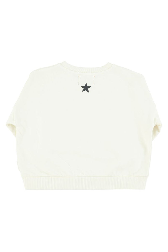 Piupiuchick Rock Star Sweatshirt - Ecru