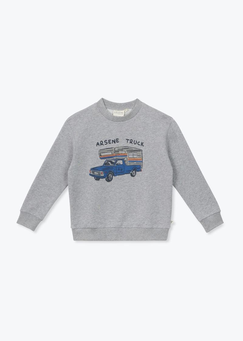 Arsene et les Pipelettes Truck Sweatshirt - Grey – The Shoppe Miami