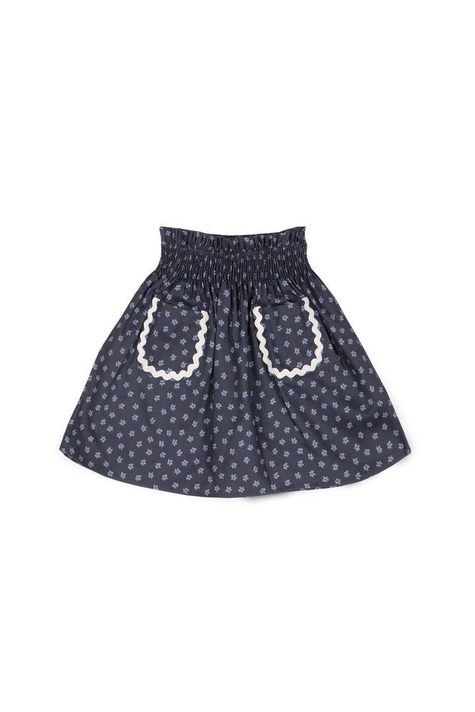 Mipounet Lucie Printed Skirt - Blue