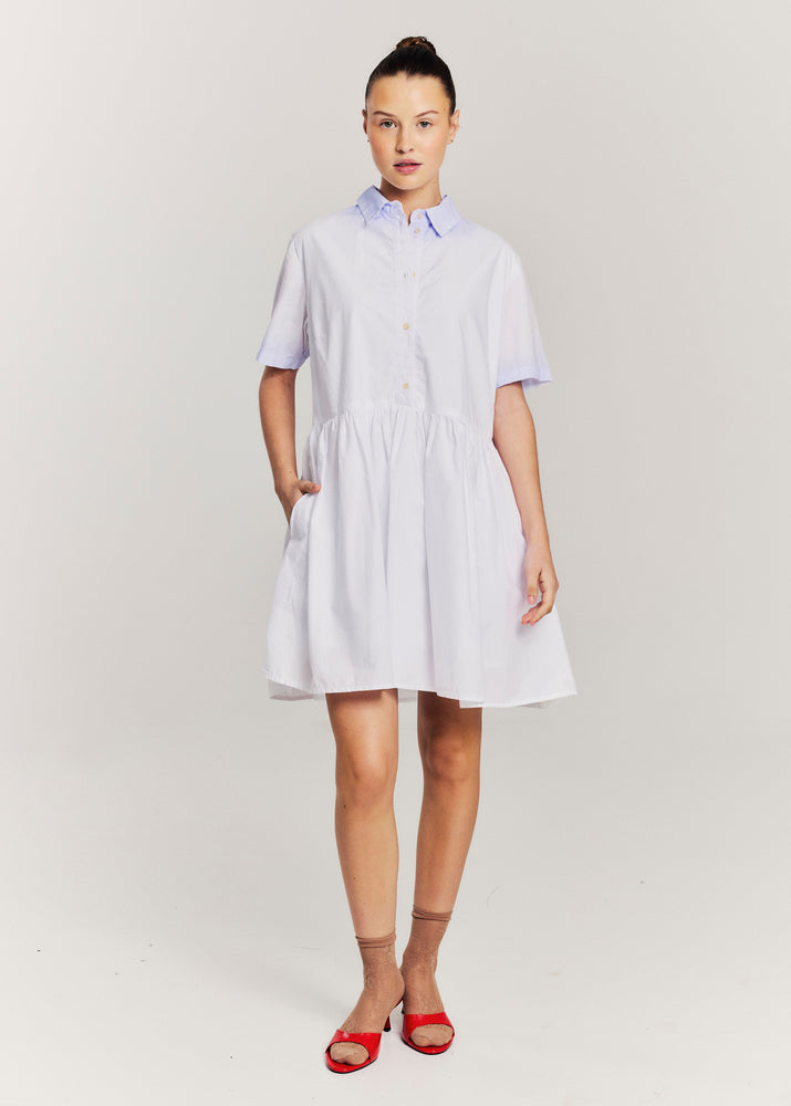 Morley Winnie Dress - Prisma Spray Sky