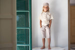 Popelin Mandarin Collar Shirt - Off White