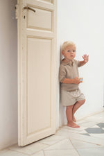 Popelin Chino Shorts - Sand