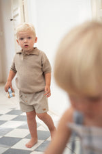 Popelin Chino Shorts - Sand