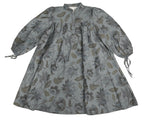 Noma Line Floral Print Dress - Slate