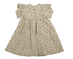 Noma Short Sleeve Floral Frill Dress - Pink