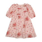Teela Pink Shirred Dress 3 / Pink