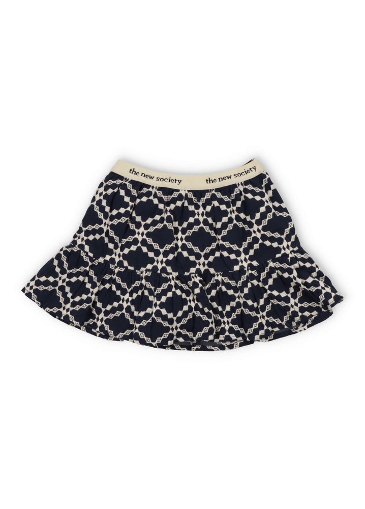 The New Society Andromeda Skirt - Geometric Harmony