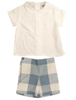 Noma Huge Gingham Set - Light Blue