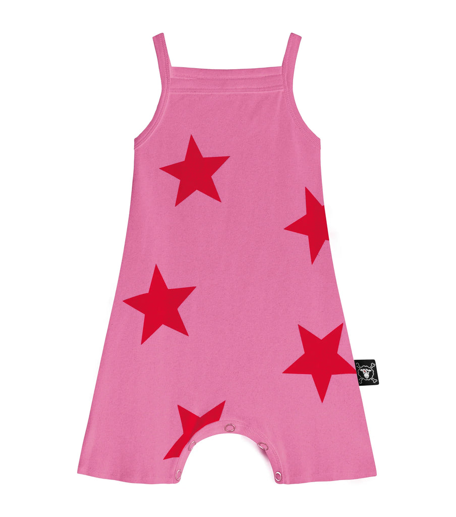 Nununu Star Tank Overall - Hot Pink – The Shoppe Miami