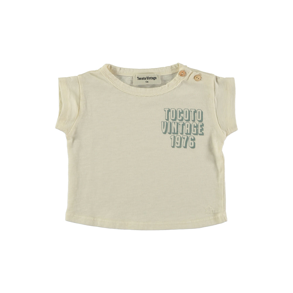 Tocoto Vintage 1976 Baby T-shirt - Off White