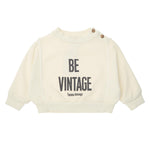 Tocoto Vintage Baby Sweatshirt Be Vintage - Off White