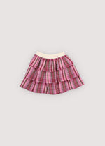 The New Society Adriana Skirt - Dream Lush Check