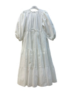 Alitsa Tiered Dress - White