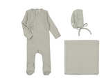 Lilette Pinpoint Wrapover Gift Set - Sea Blue
