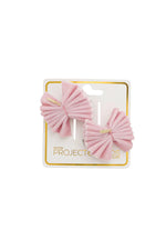 Project 6 Velvet Pleated Butterfly Clip Set