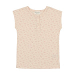 Montee Printed Gauze Shirt - Mauve