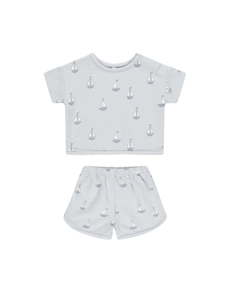 Quincy Mae Spongey Playset - Sailboats