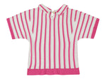 Morley Uniform Short Sleeve Sweater - Pink