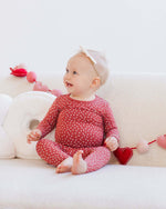 Quincy Mae Bamboo Pajama Set - Tiny Hearts