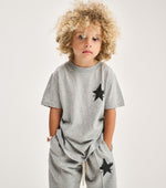 Nununu Side Splat T-shirt - Heather Grey