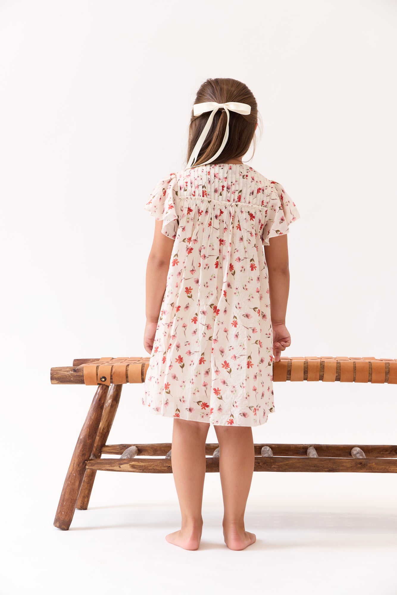KILIG キリグ kids floral dress Klai Floral Pintuck Dress - Pink – The Shoppe Miami