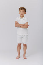 Kipp Crochet Shirt - White
