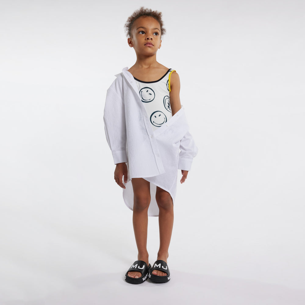 Marc Jacobs Mini Me Shirt Dress - White Marc Jacobs Mini Me Shirt Dress - White