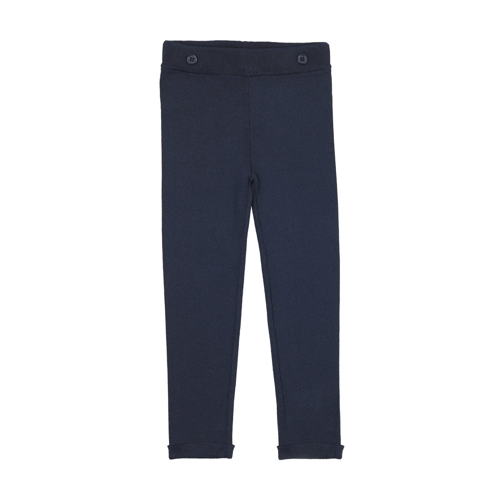 Sweet Threads Carlton Knit Pants - Navy