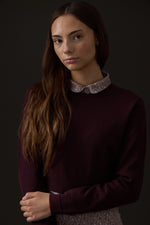 Soir Kristen Sweater - Wine